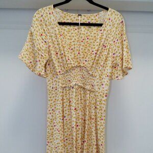 Free People In Full Bloom Midi Dress